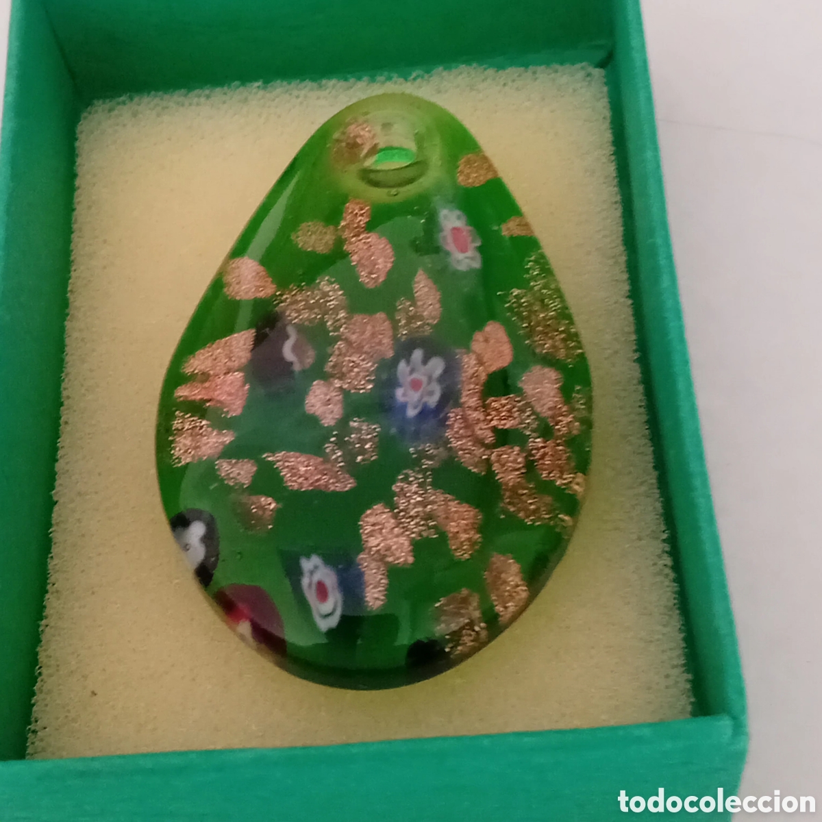 Segunda mano: Precioso colgante de cristal de murano - Foto 1