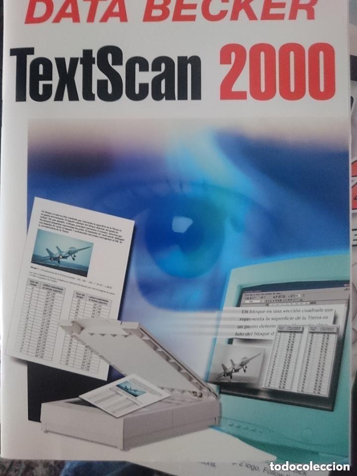 Segunda mano: PROGRAMA ORDENADOR TEXTSCAN 2000 - DATA BECKER - PARA ESCANEAR TEXTOS - Foto 1