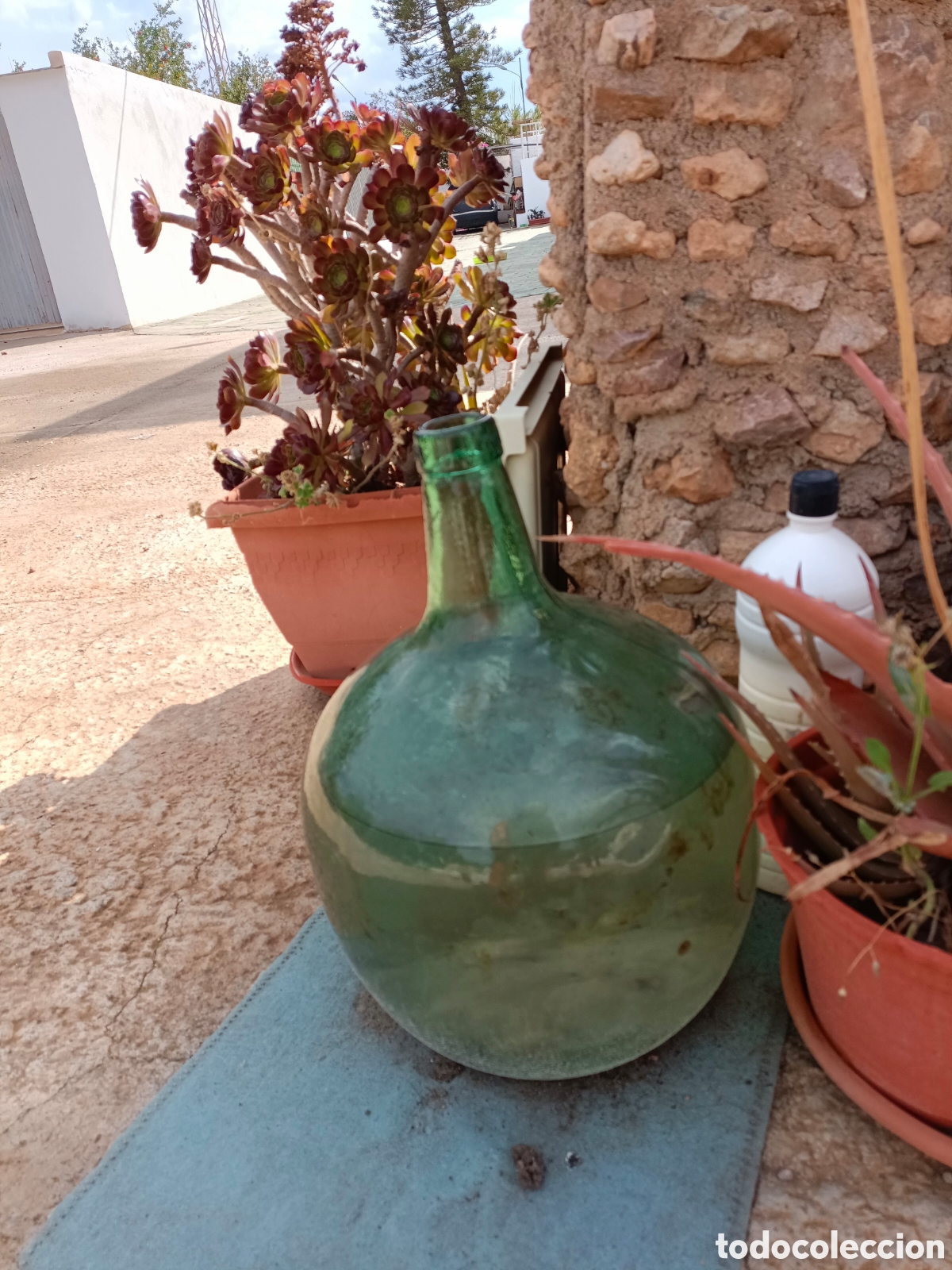 Segunda mano: Botella verde 8 litros Damajuana - Foto 2