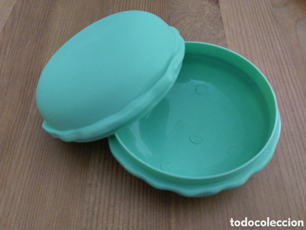 Segunda mano: Cajita de pl&aacute;stico de color verde - Foto 2