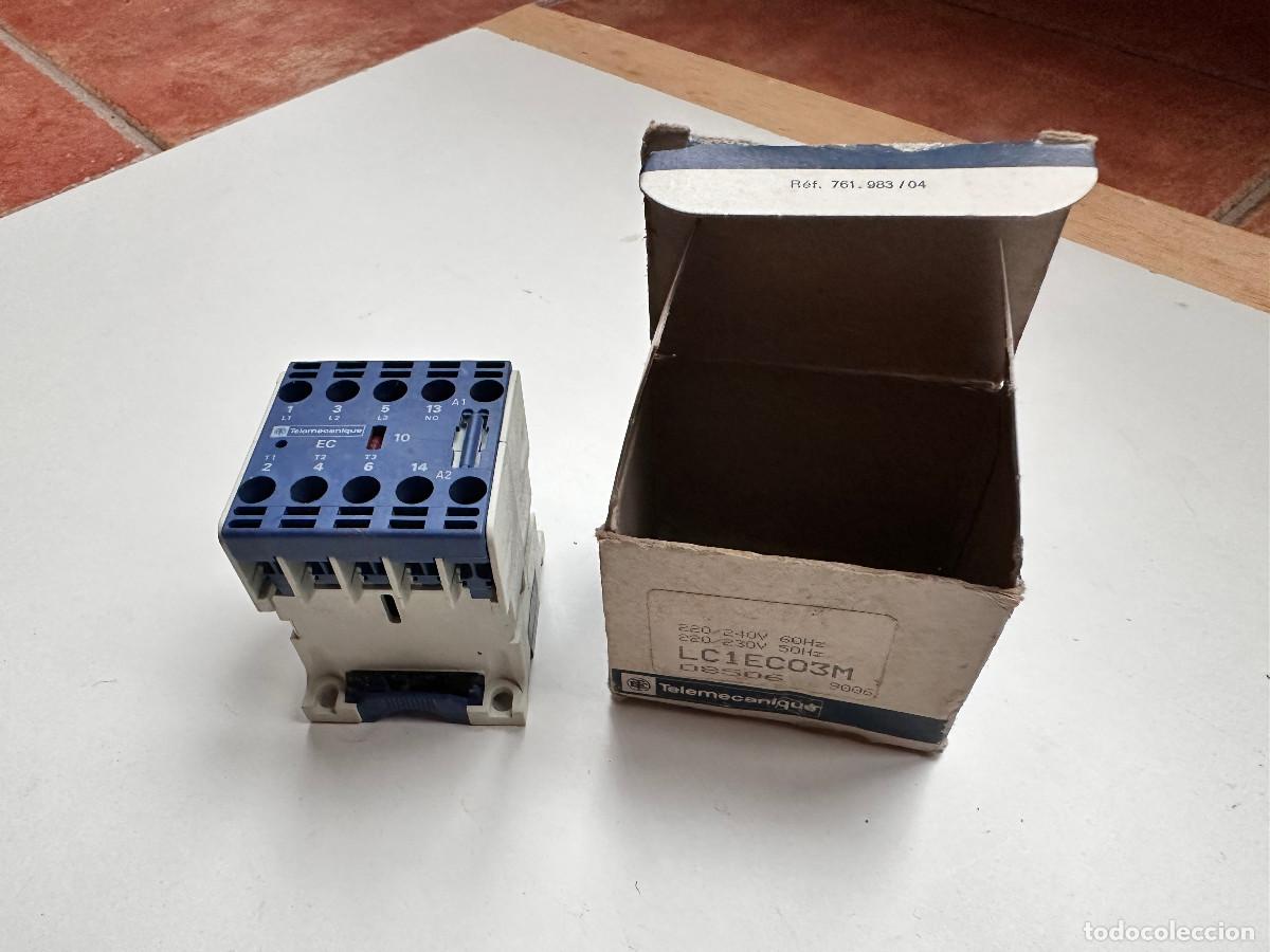 Segunda mano: CONTACTOR TELEMECANIQUE LC1 EC 03M - Foto 1