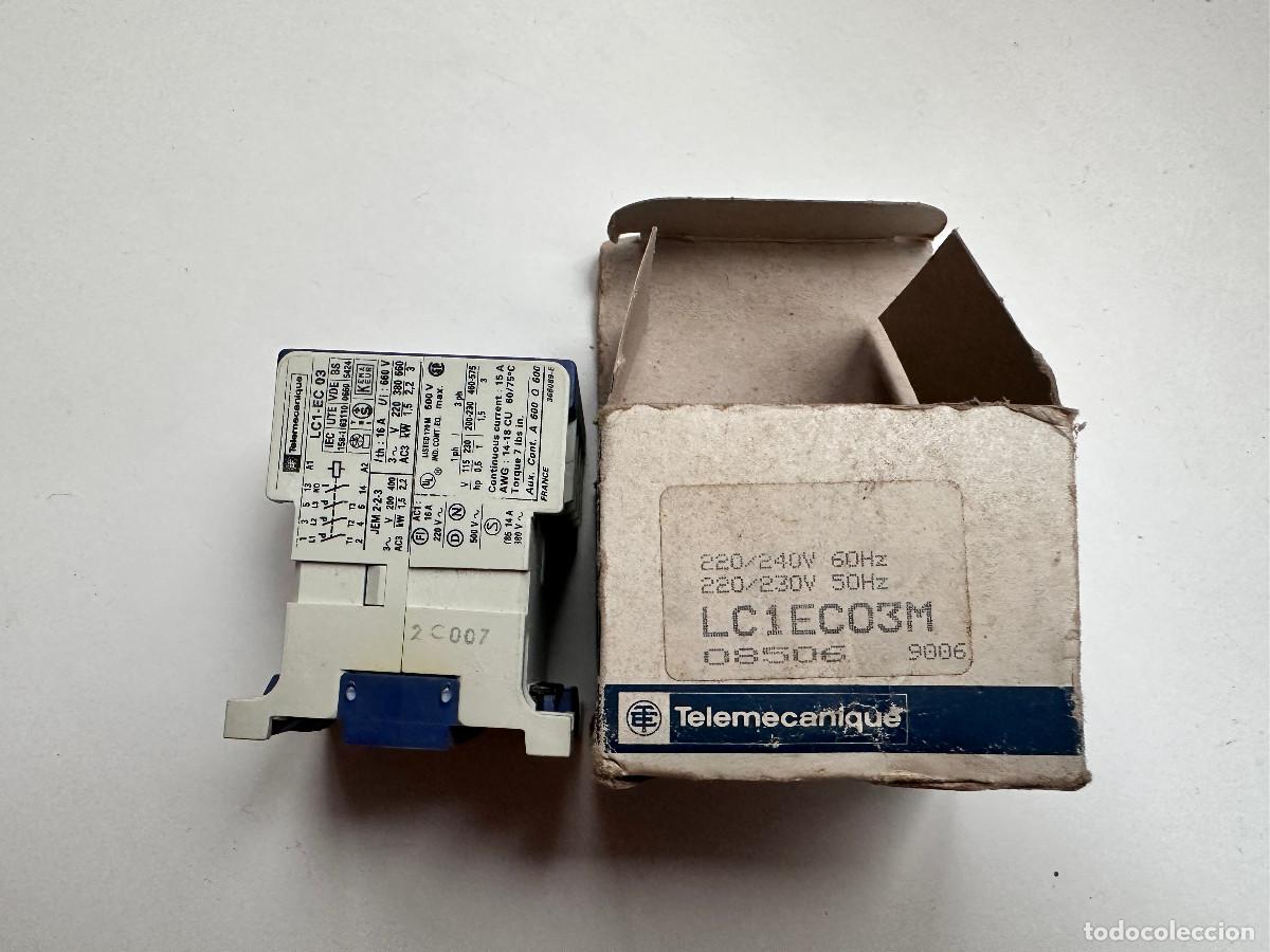 Segunda mano: CONTACTOR TELEMECANIQUE LC1 EC 03M - Foto 8