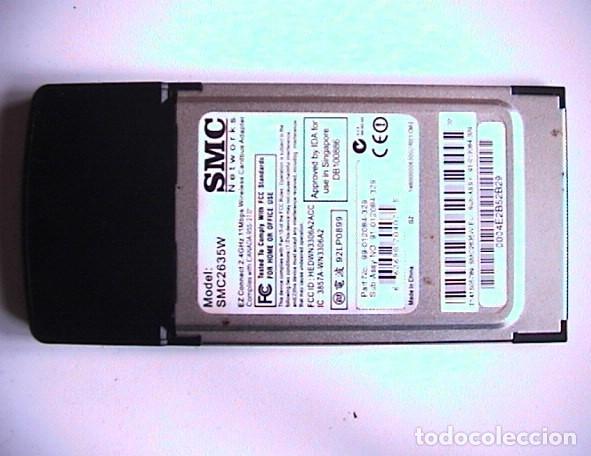 Segunda mano: WIRELESS CARDBUS ADAPTER. 2.4 GHZ SMC NETWORKS. MODEL SMC2635W - Foto 2