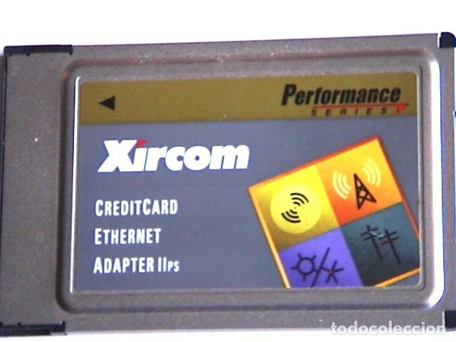 Segunda mano: XIRCOM CREDICARD ETHERNER ADAPTER. PARA PORTAT&Iacute;L. PERFORMANCE - Foto 1