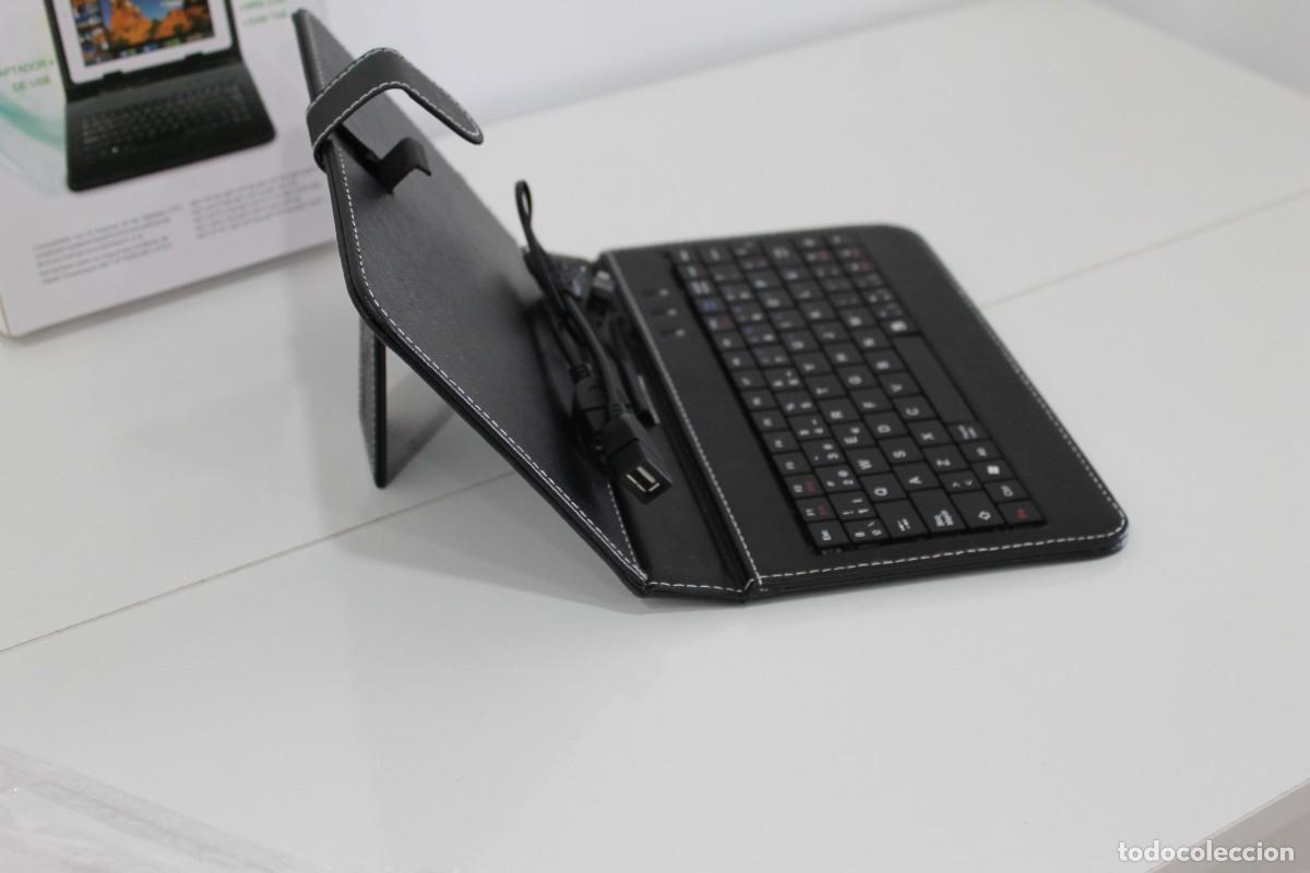 Segunda mano: ESTUCHE PROTECTOR DE CUERO PARA MINI TABLETAS CON TECLADO - Foto 8