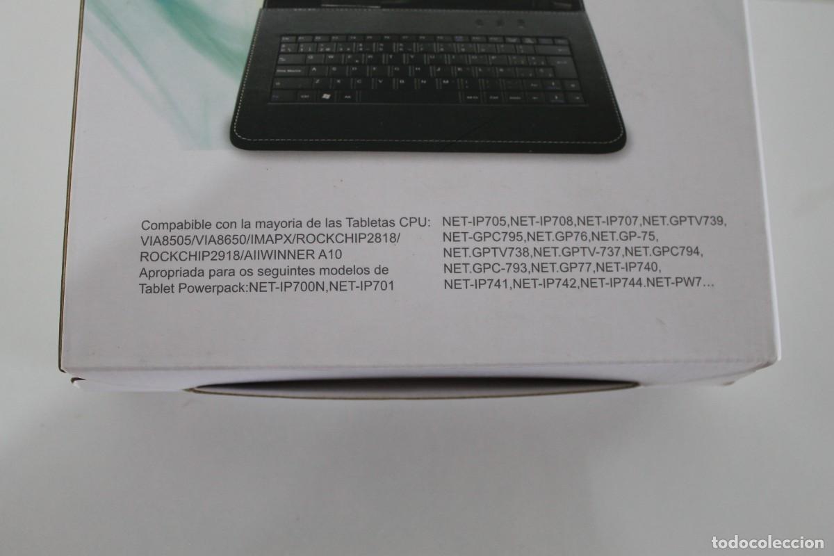 Segunda mano: ESTUCHE PROTECTOR DE CUERO PARA MINI TABLETAS CON TECLADO - Foto 10