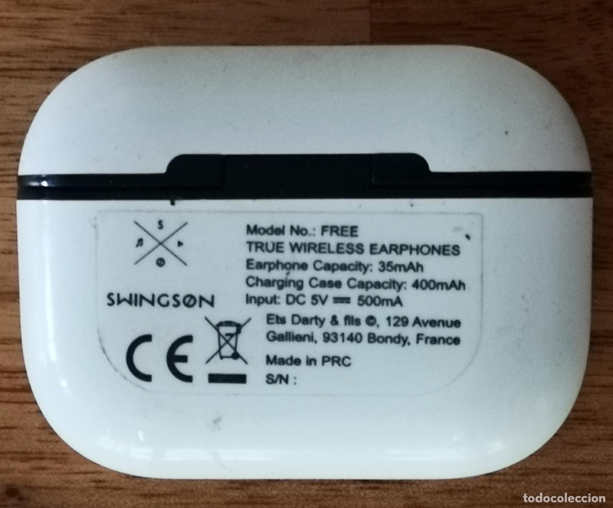 Segunda mano: CAJA CARGADOR Y PORTA AURICULARES SWINGSON - Foto 2