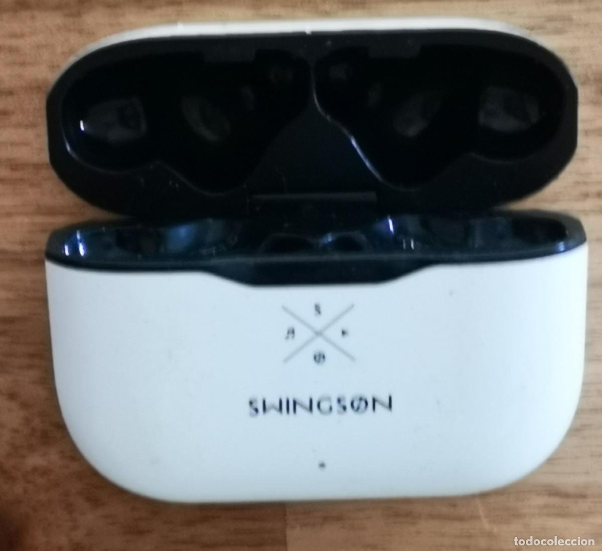 Segunda mano: CAJA CARGADOR Y PORTA AURICULARES SWINGSON - Foto 4
