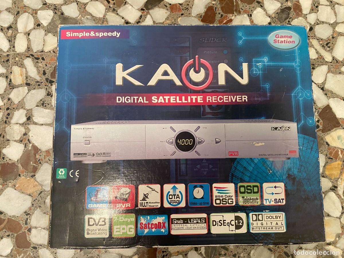 Segunda mano: Descodificador Digital Satelite KAON KSC-570 - Foto 1