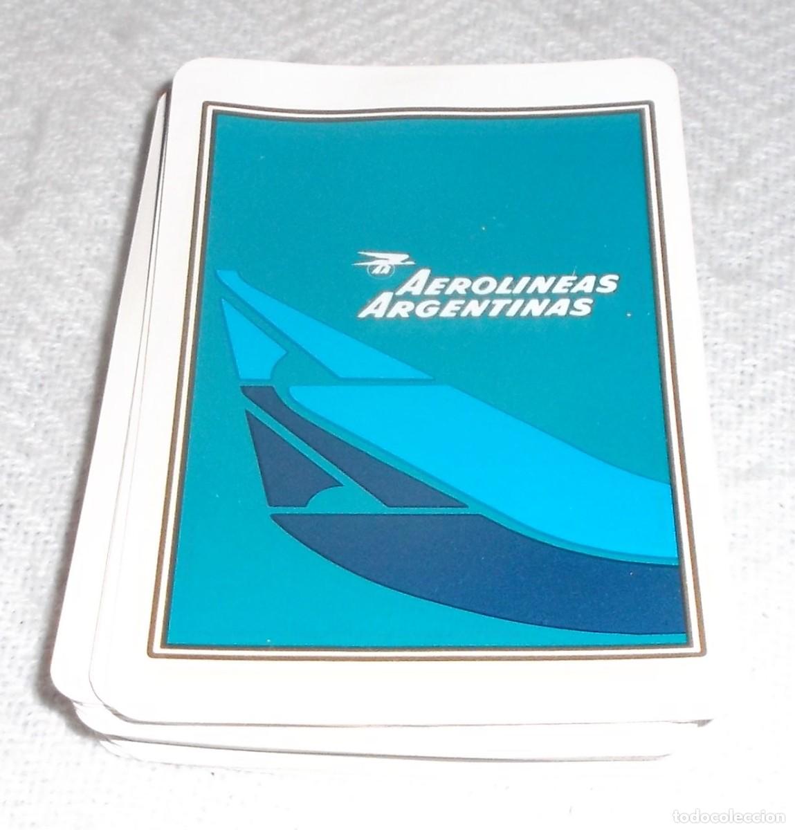 Segunda mano: baraja cartas Aerolineas Argentinas - Foto 1