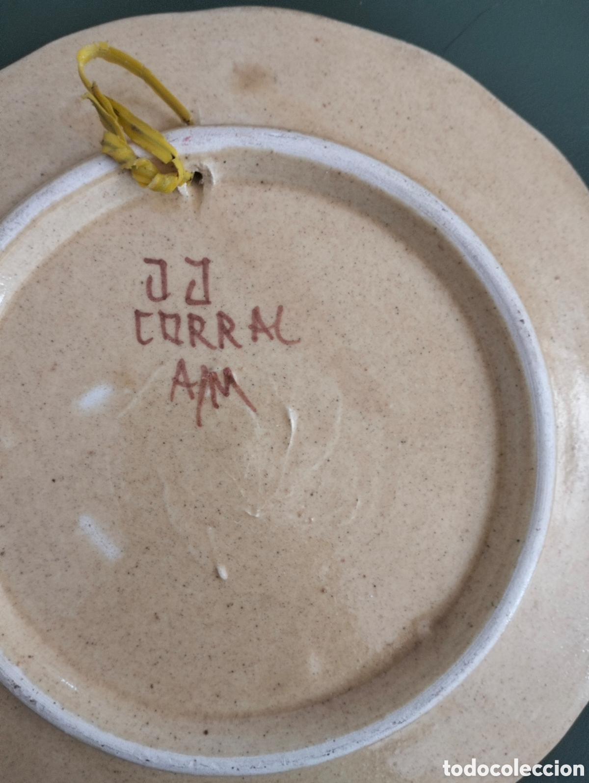 Segunda mano: Plato cer&aacute;mico JJ CORRAL AM - Foto 2