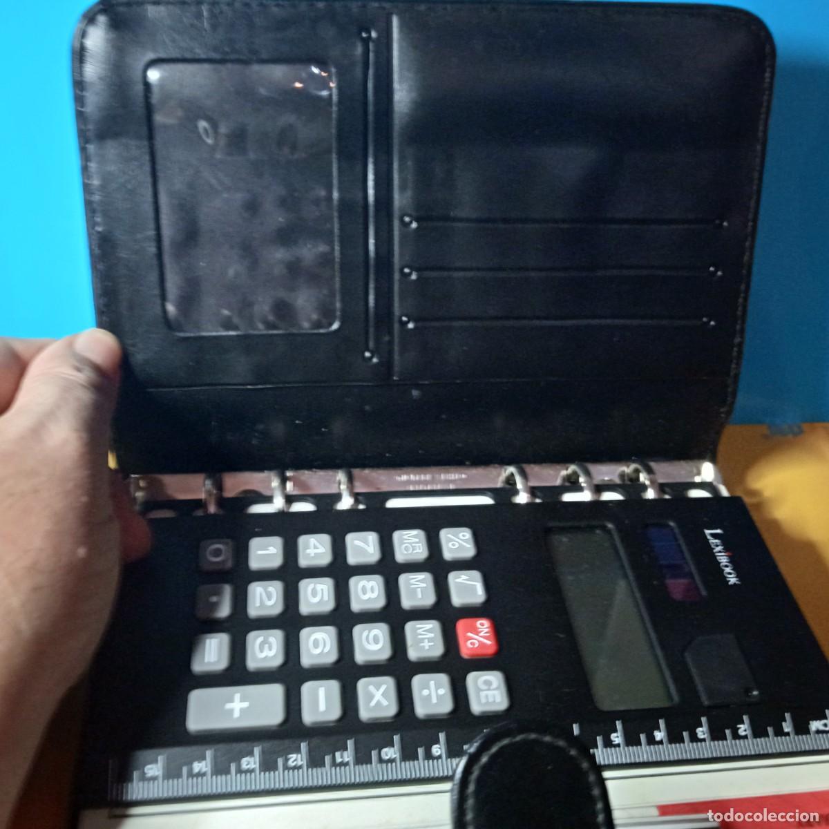 Segunda mano: LIBRO AGENDA CON CALCULADORA SOLAR LEXIBOOK - Foto 1