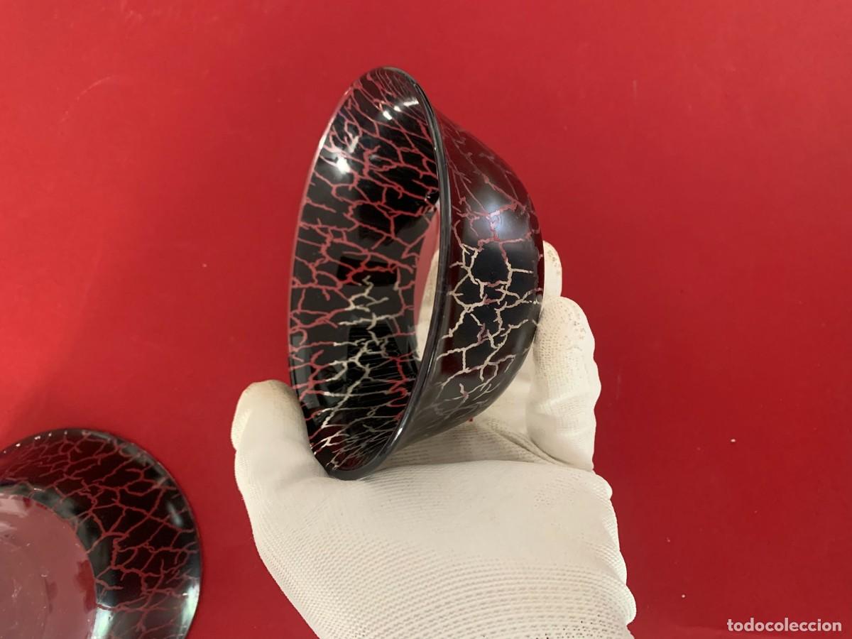Segunda mano: 9 CUENCOS DE CRISTAL 12X6 CM - Foto 10