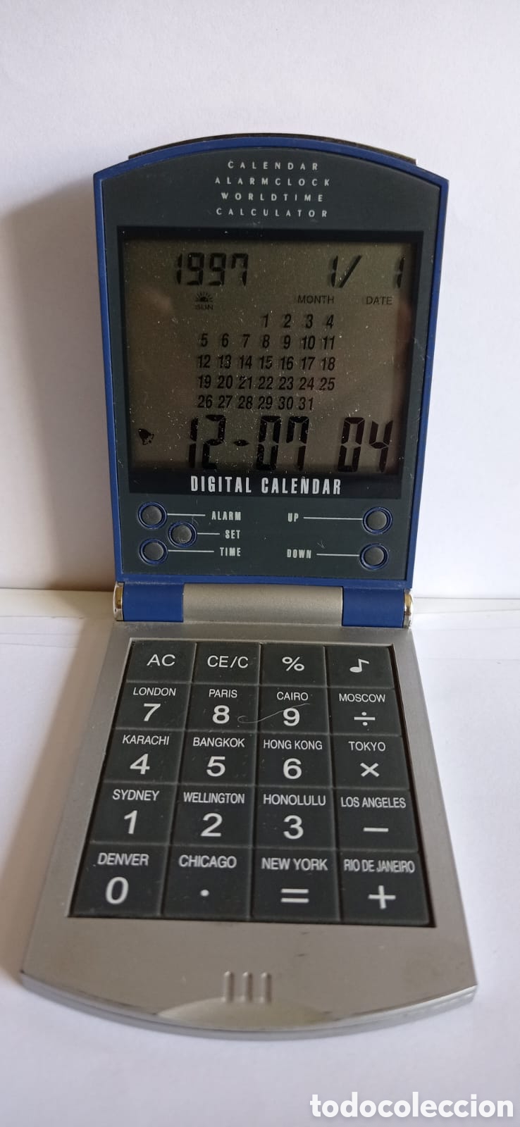 Segunda mano: AGENDA DIGITAL / RELOJ / CALCULADORA / MARCA &rdquo; BNP * - Foto 1