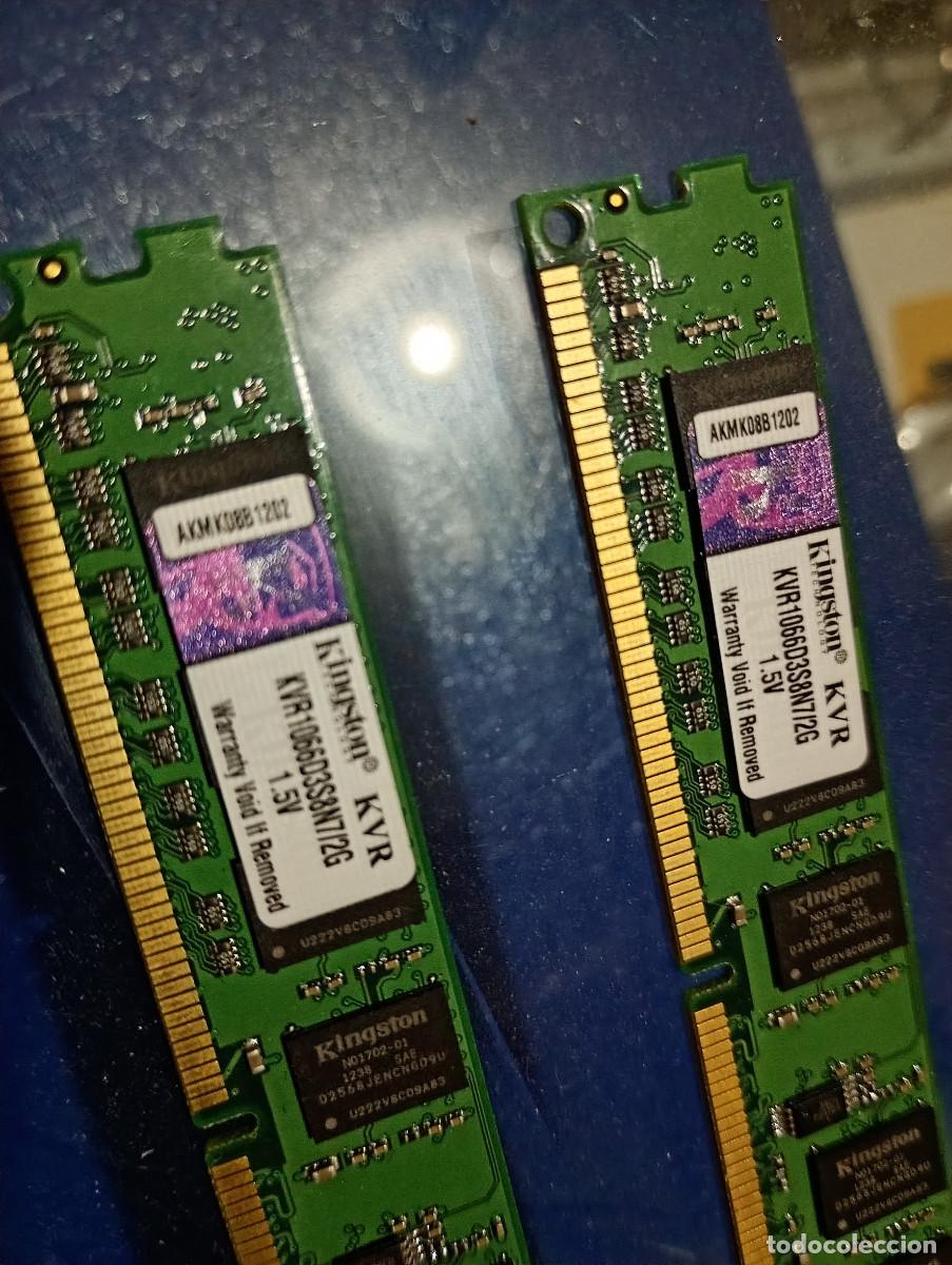 Segunda mano: memoria RAM Kingston KVR1066D368N712G - Foto 3