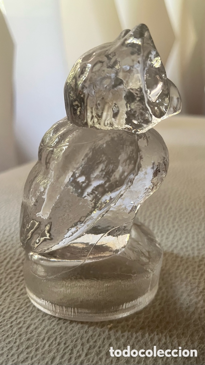 Segunda mano: Figura de cristal en forma de b&uacute;ho - Foto 4