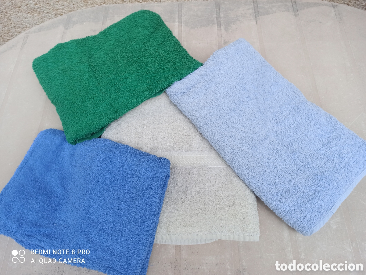 Segunda mano: Toallas variadas. 100% algod&oacute;n - Foto 2