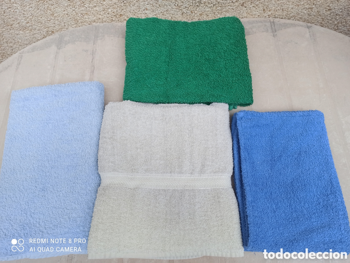 Segunda mano: Toallas variadas. 100% algod&oacute;n - Foto 1