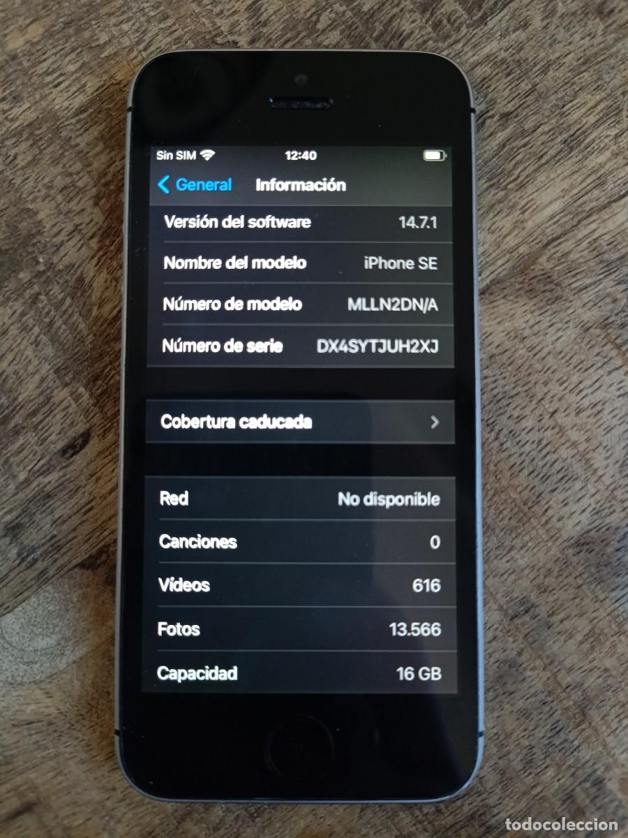 Segunda mano: IPHONE SE ORIGINAL env&iacute;o econ&oacute;mico - Foto 3