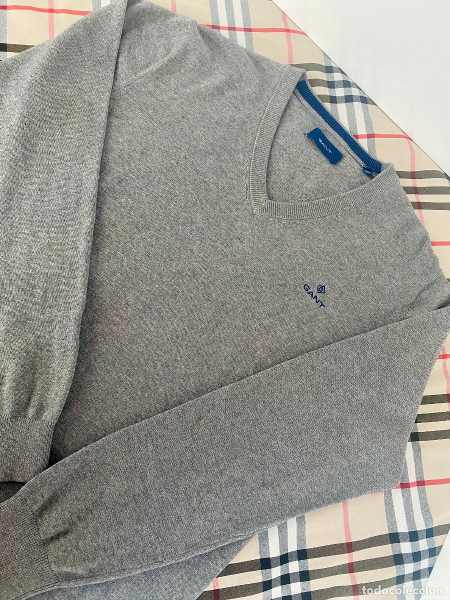 Segunda mano: Jersey S Gant Gris ORIGINAL env&iacute;o econ&oacute;mico - Foto 4