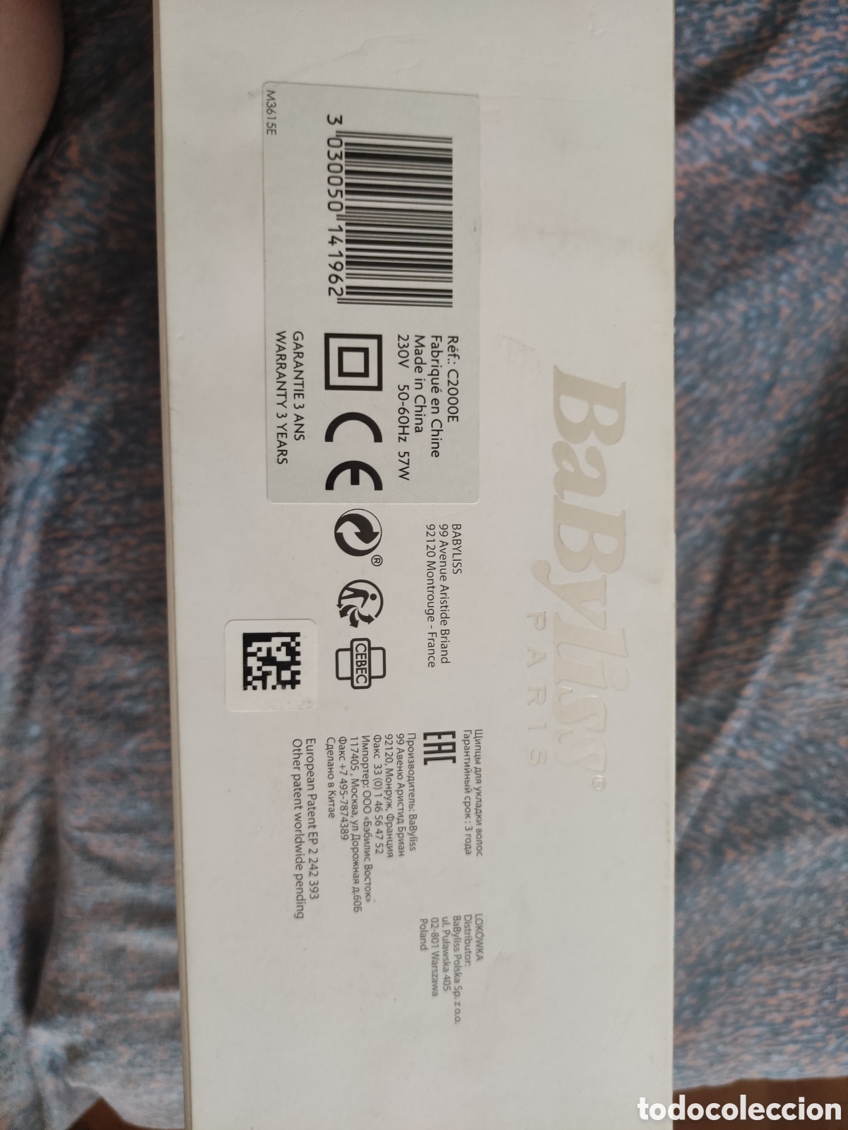 Segunda mano: BaByliss Paris Smooth & Wave C2000E - Foto 9
