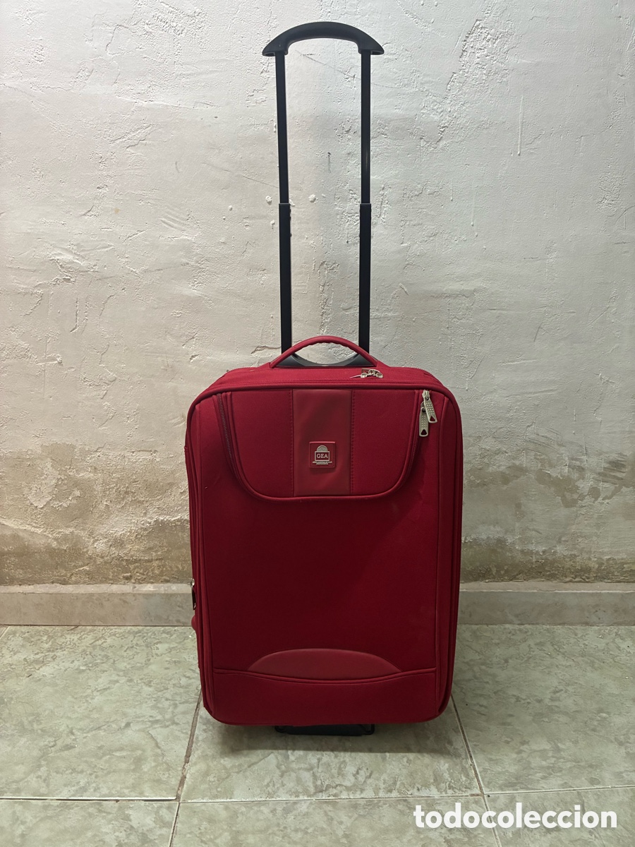 Segunda mano: Maleta de viaje roja en buen estado - Foto 5