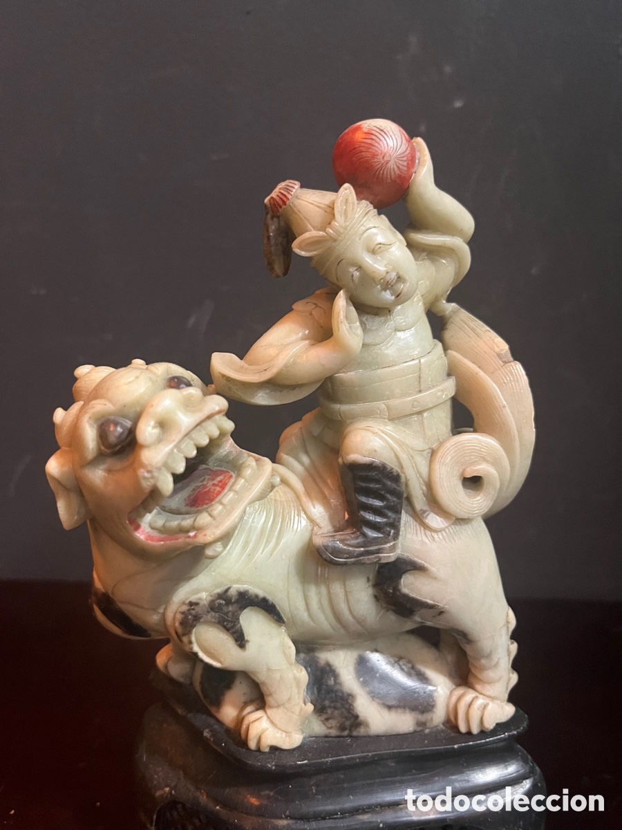 Segunda mano: Talla de esteatita china - Foto 2
