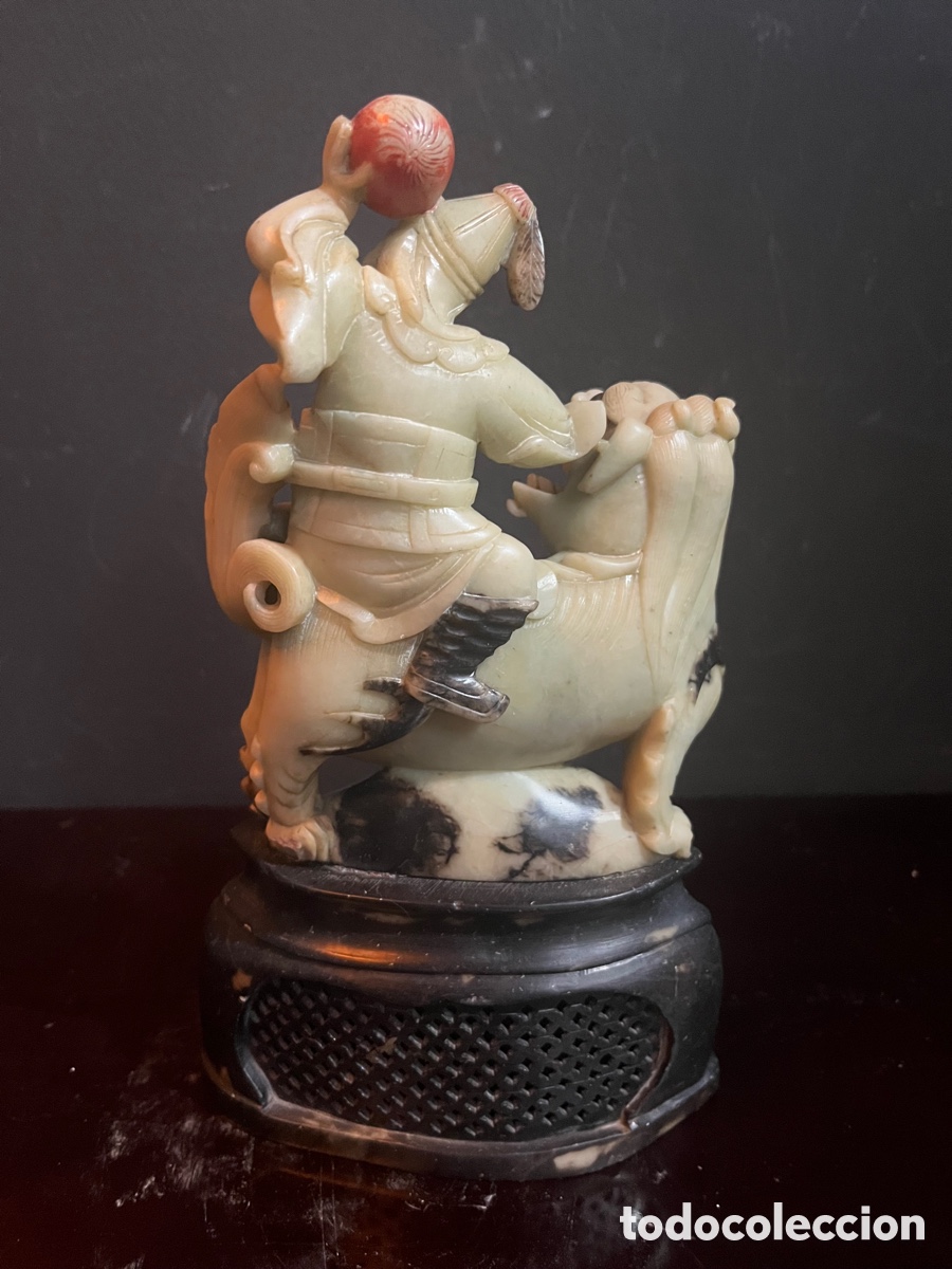 Segunda mano: Talla de esteatita china - Foto 5