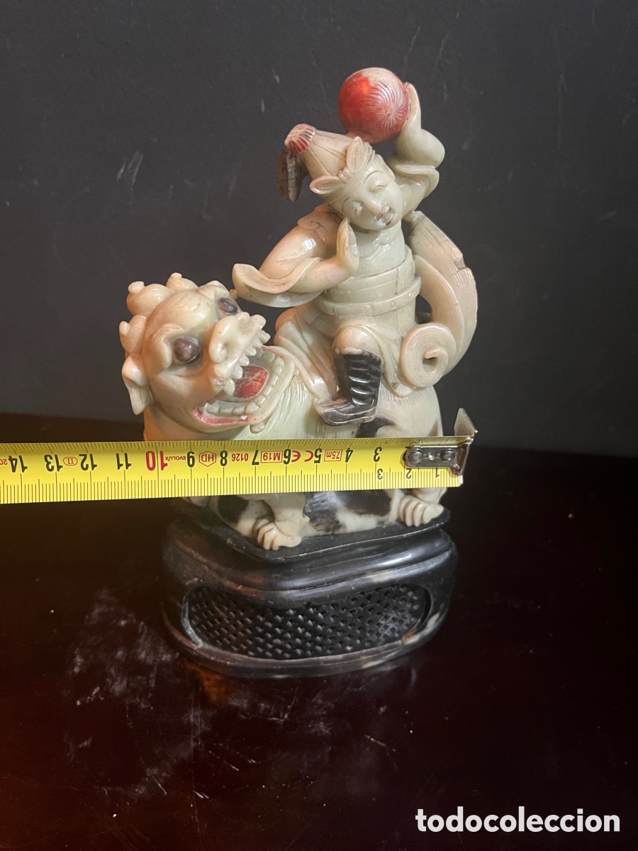 Segunda mano: Talla de esteatita china - Foto 9