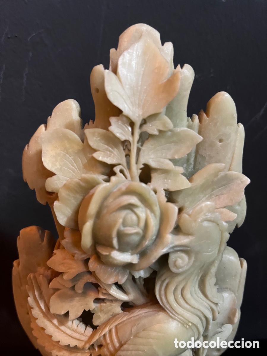 Segunda mano: Talla de esteatita china - Foto 2