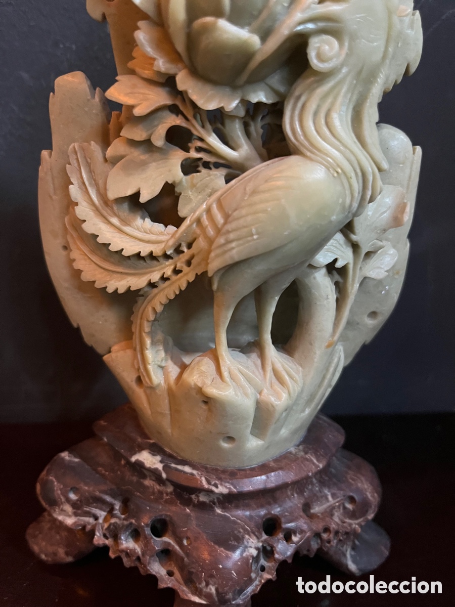 Segunda mano: Talla de esteatita china - Foto 3
