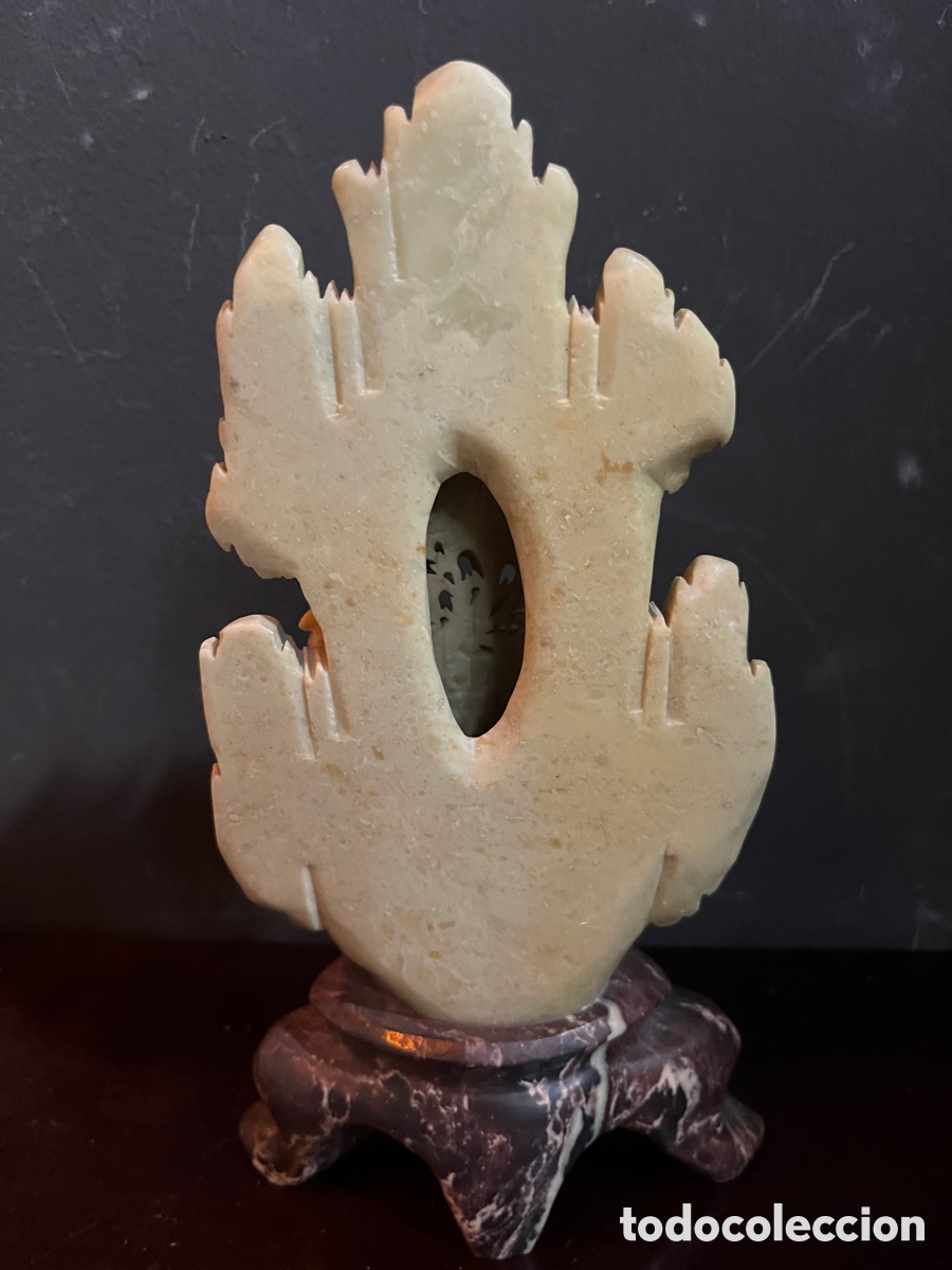 Segunda mano: Talla de esteatita china - Foto 4
