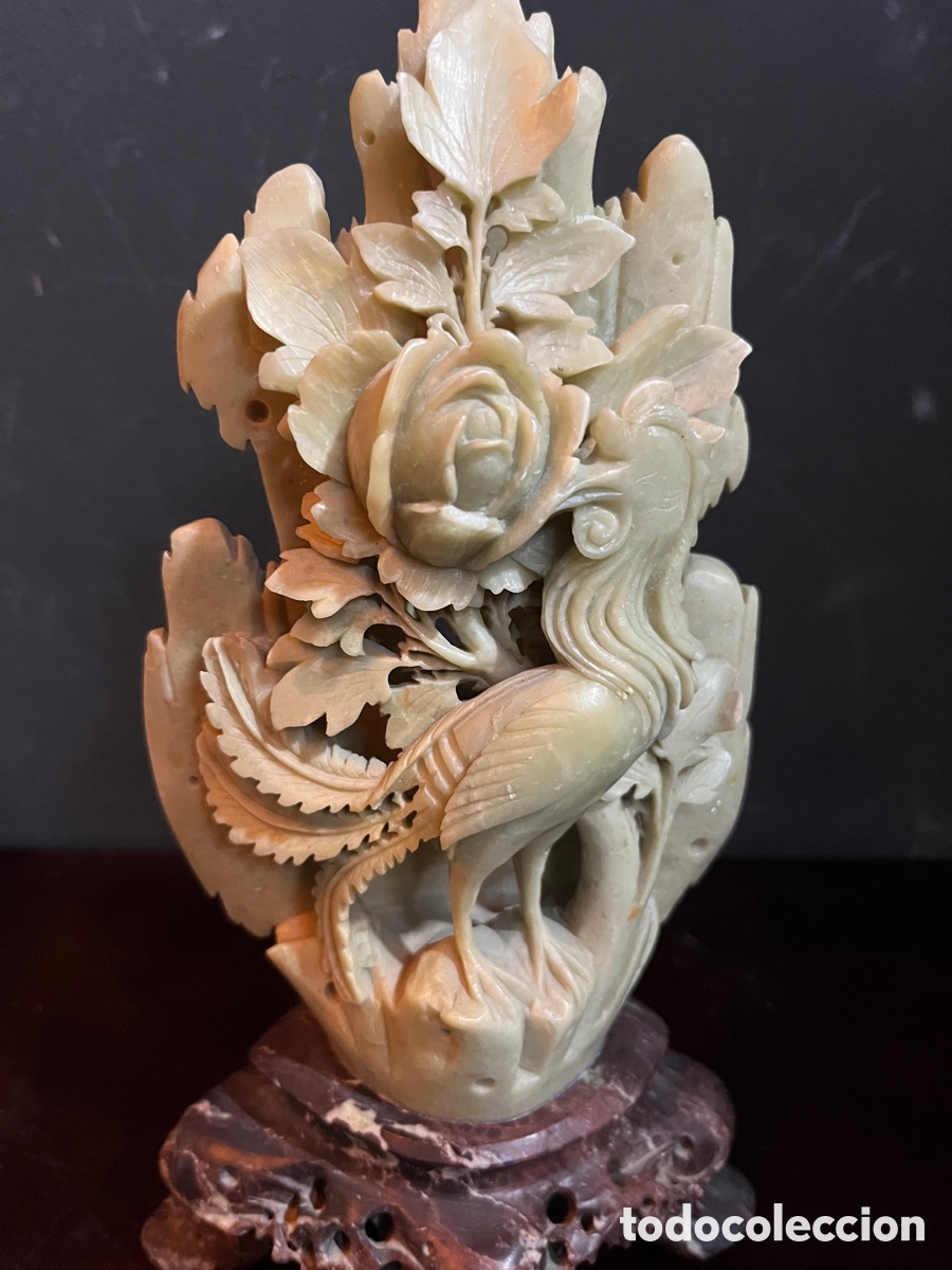 Segunda mano: Talla de esteatita china - Foto 7