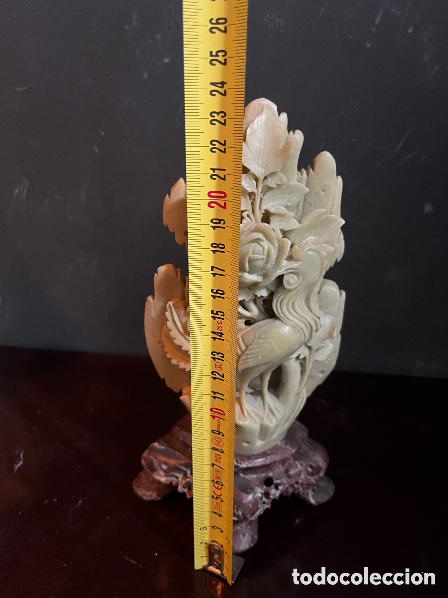 Segunda mano: Talla de esteatita china - Foto 8