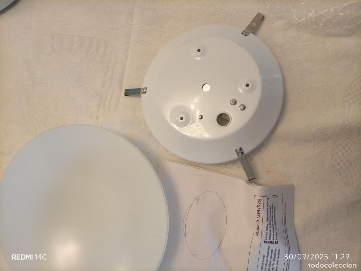 Segunda mano: l&aacute;mpara de techo Pluton CL139A - Foto 3