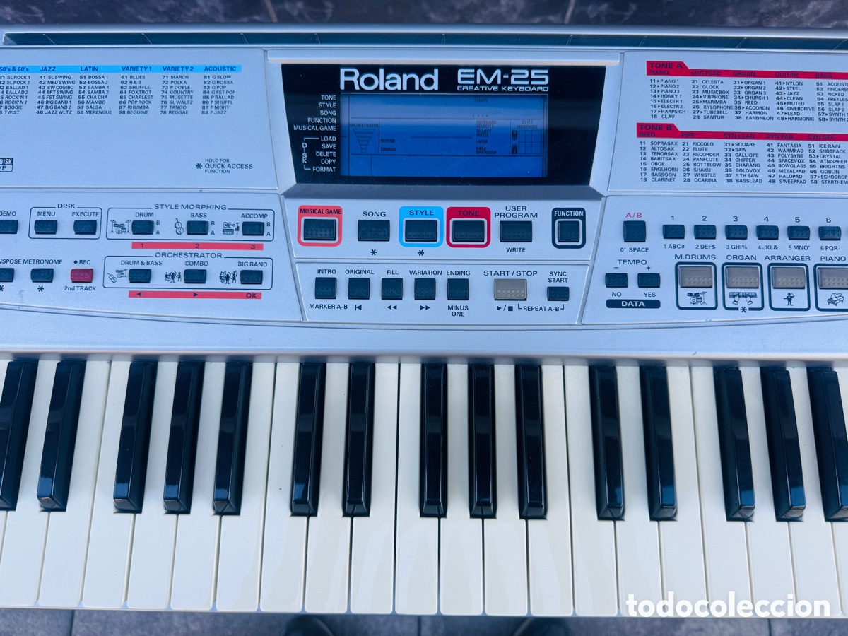 Segunda mano: Roland EM-25 Keyboard Synthesizer - Foto 5