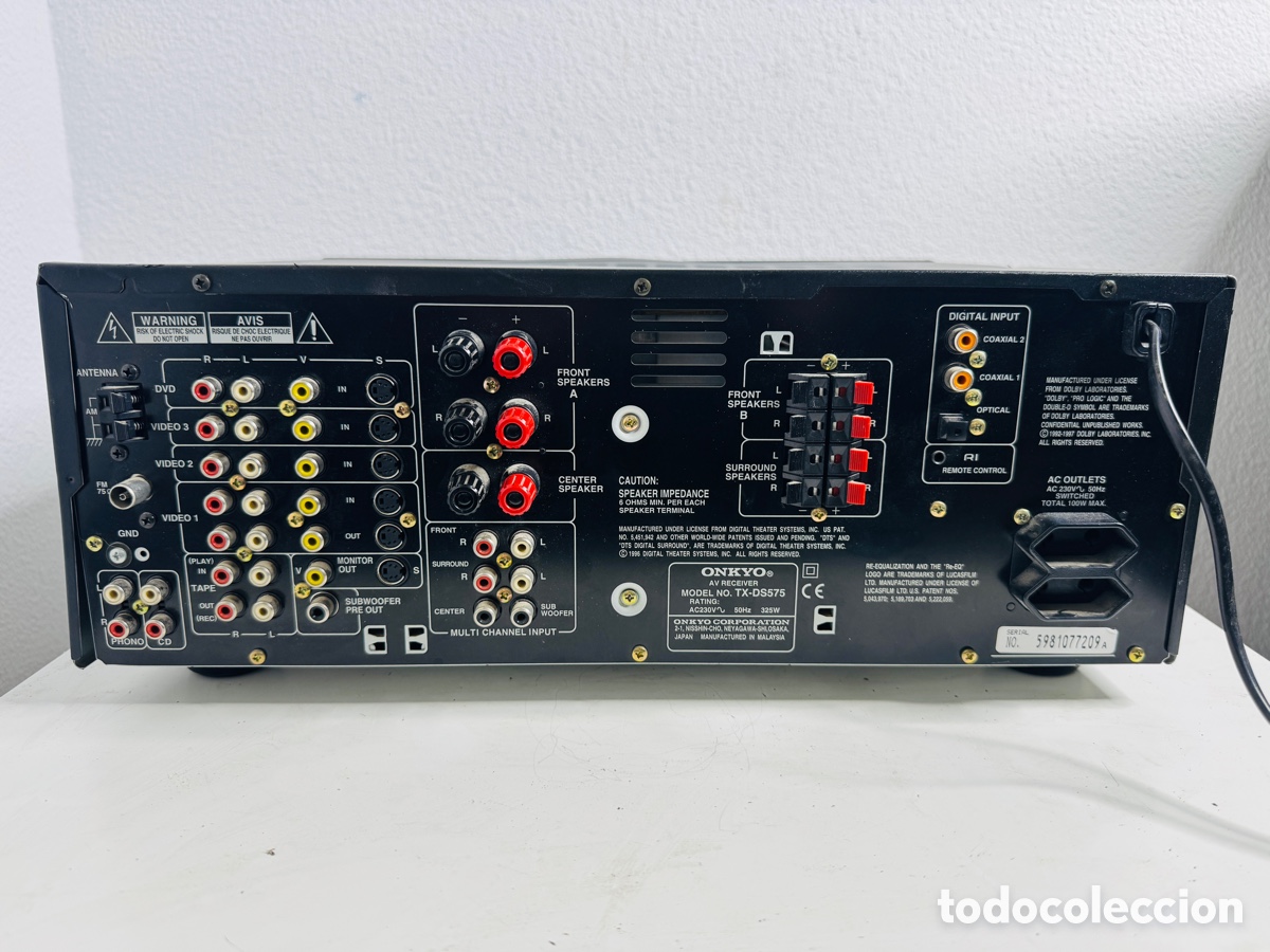 Segunda mano: Onkyo AV Receiver TX-DS575 - Foto 7