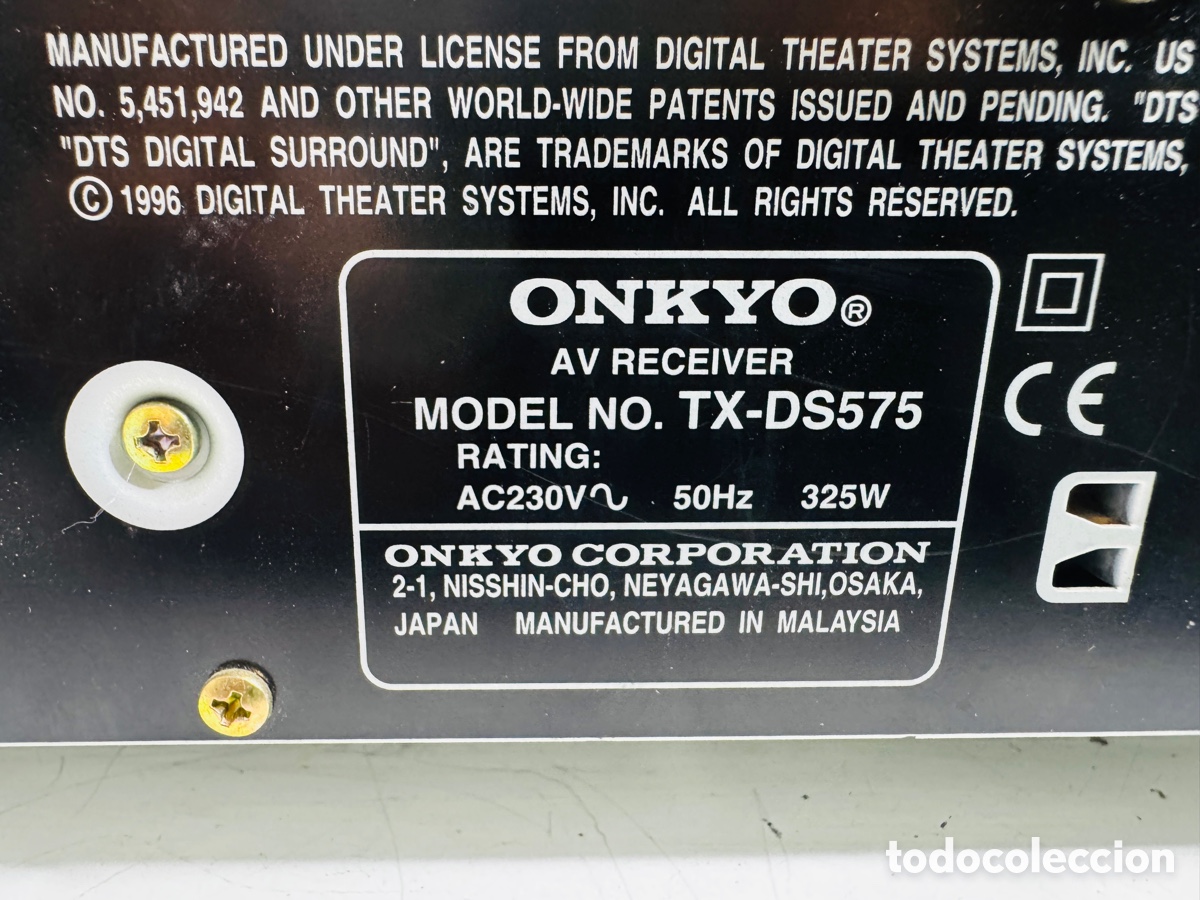 Segunda mano: Onkyo AV Receiver TX-DS575 - Foto 8