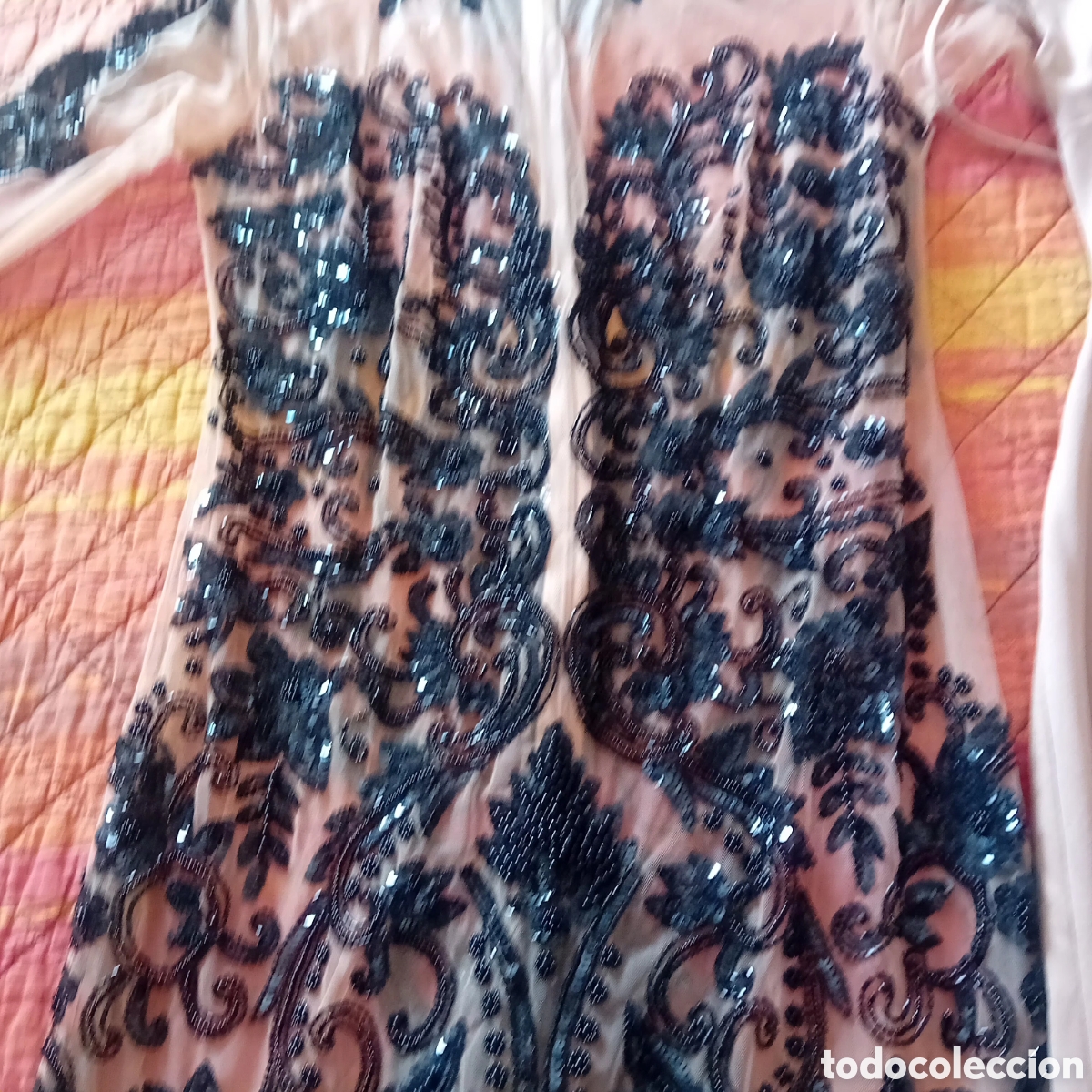 Segunda mano: Vestido tul con pedreria - Foto 2