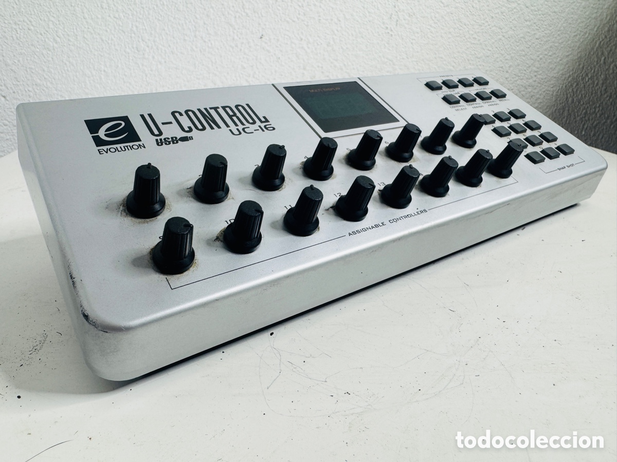 Segunda mano: MIDI USB Evolution U-Control UC-16 - Foto 2