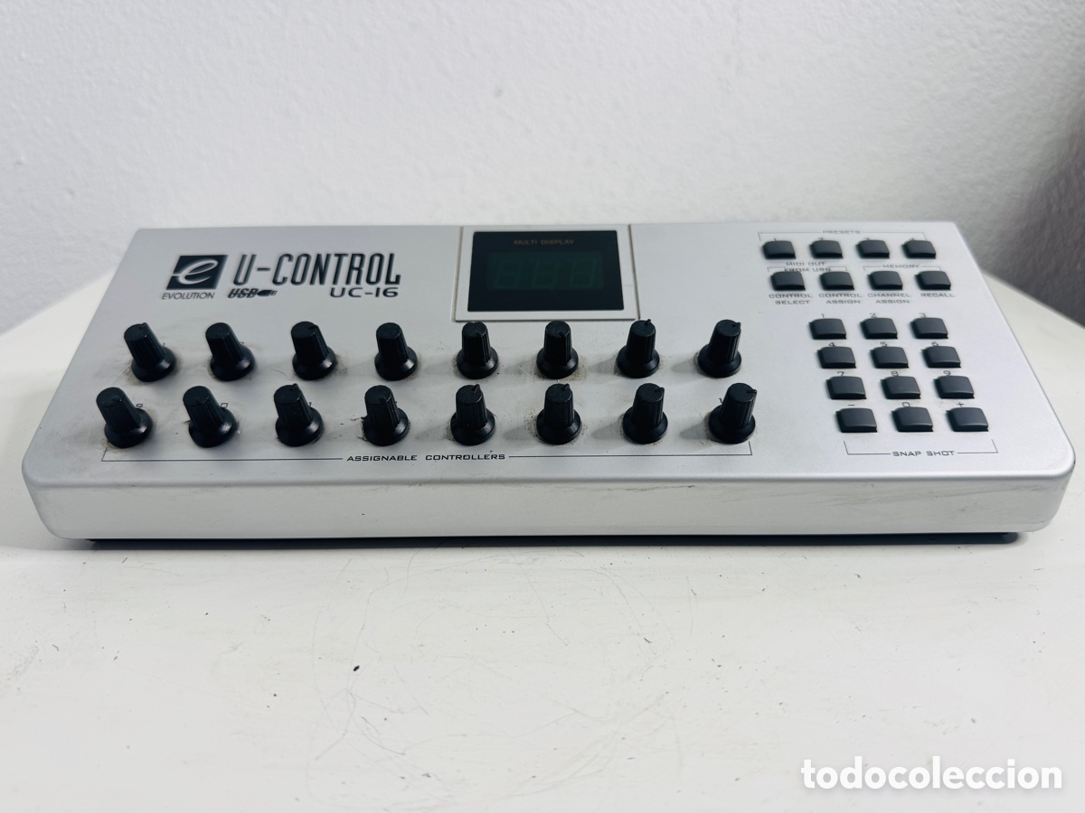 Segunda mano: MIDI USB Evolution U-Control UC-16 - Foto 4