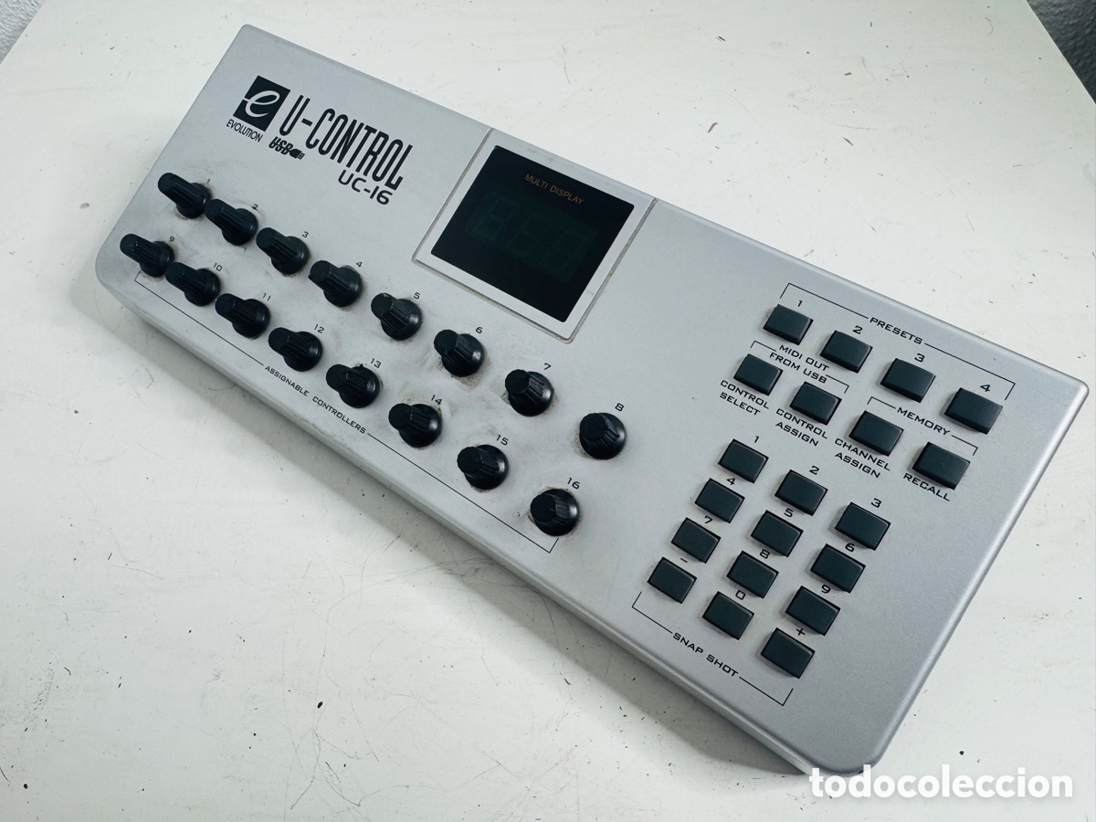 Segunda mano: MIDI USB Evolution U-Control UC-16 - Foto 5