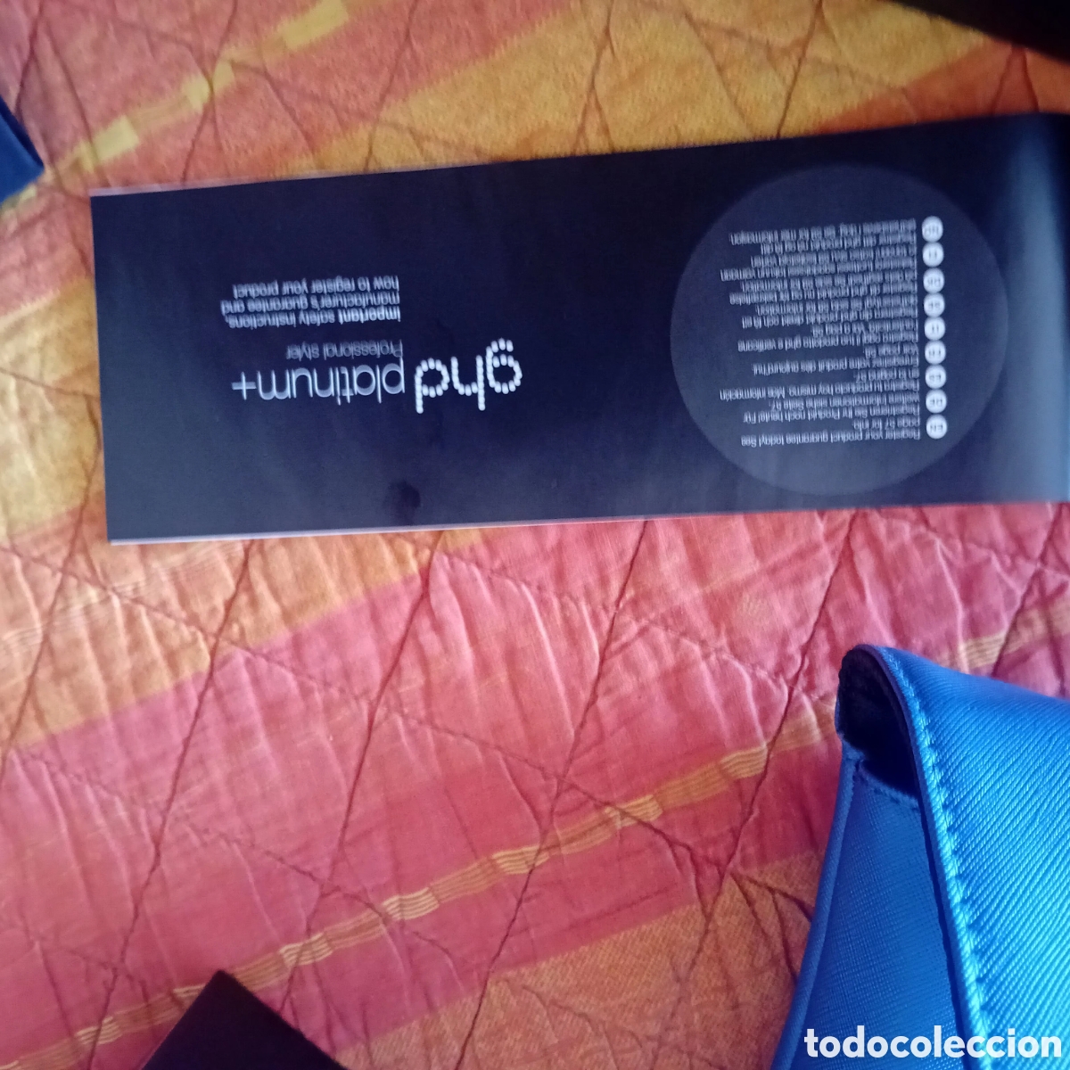 Segunda mano: GHD plancha platinum azul cobalto edicion limitada - Foto 4