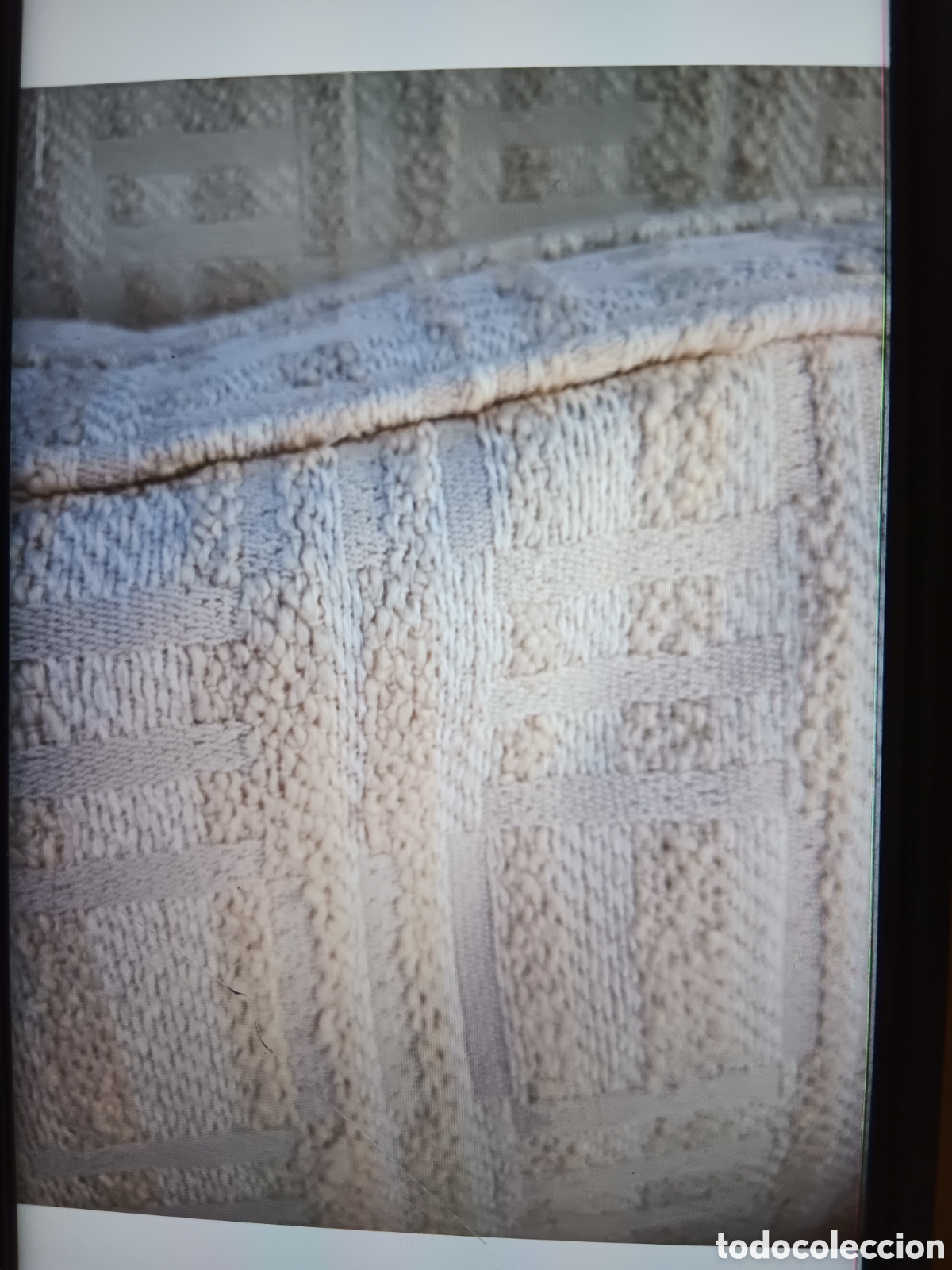 Segunda mano: SOF&Aacute; VINTAGE DECORADOR en crudo - Foto 8
