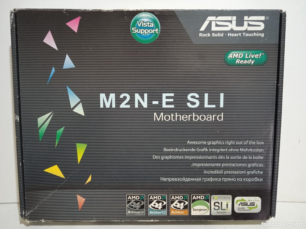 Segunda mano: Asus M2N-E SLI - Socket AM2, Nvidia nForce 500, DDR2, COMPLETA, NO FUNCIONA&iexcl;&iexcl;&iexcl; - Foto 1