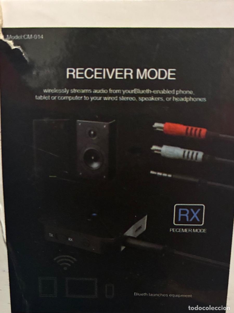 Segunda mano: TRANSMISOR // RECEPTOR de BLUETOOTH CON BATER&Iacute;A - (mini jack IN/OUT) - Foto 7