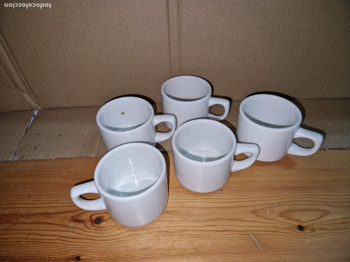 Segunda mano: 5 BONITOS POCILLOS PARA CAFE. MEDIDA 6*5CM - Foto 2
