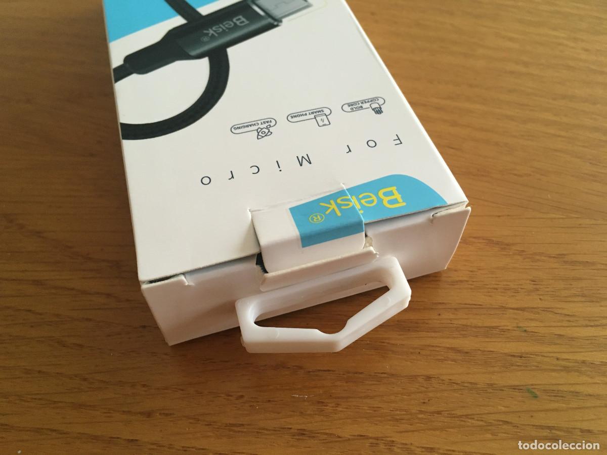 Segunda mano: Cable Micro usb a USB sin uso, longitud 1 metro. - Foto 7