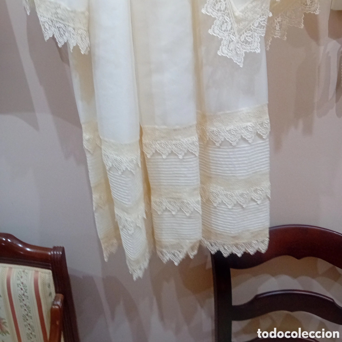 Segunda mano: Traje de cristianar con encsje y puntillas - Foto 4