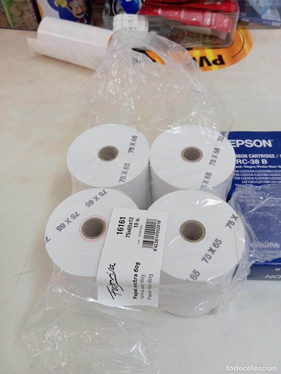 Segunda mano: Impresora Tiquetera Epson+rollos+cintas - Foto 4